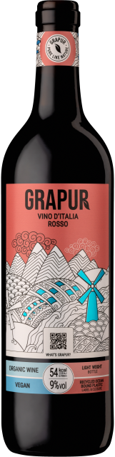 Grapur Vino d'Italia Rosso Bio