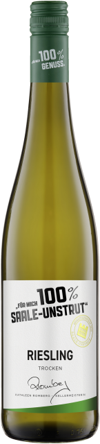 Für mich 100% Saale-Unstrut Riesling trocken