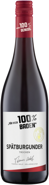 Für mich 100% Baden Spätburgunder