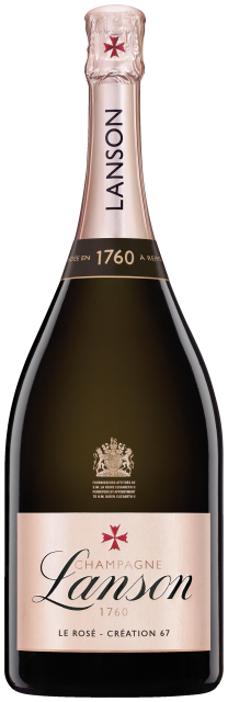 Champagne Lanson Le Rosé Création 67 1,5l