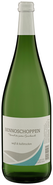 WG Meissen Bennoschoppen Weiss halbtrocken 1,0 L