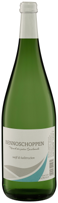 WG Meissen Bennoschoppen Weiss halbtrocken 1,0 L