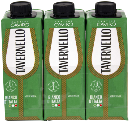 Tavernello Vino D'Italia Bianco 3x0,25l